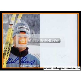 Autogramm Skispringen | Hubert SCHWARZ | 1990er (Portrait Color)