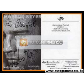 Autogramm Boxen | Markus BEYER | 2000er (Portrait SW) Fanclub