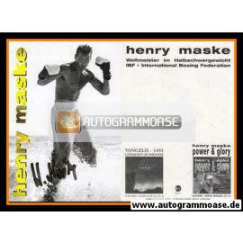 Autogramm Boxen | Henry MASKE | 2000er (Portrat SW EastWest)