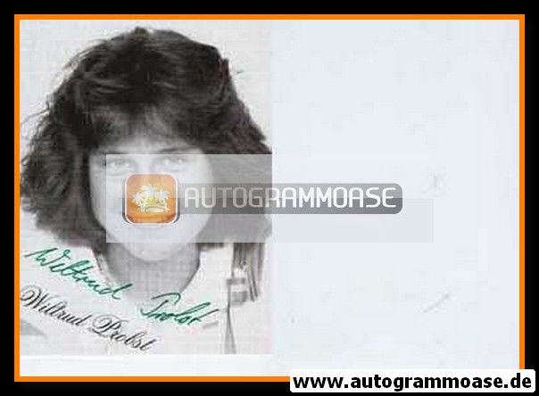 Autogramm Tennis | Wiltrud PROBST | 1990er (Portrait SW)