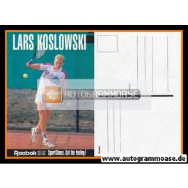 Autogramm Tennis | Lars KOSLOWSKI | 1990er (Reebok) Hochformat