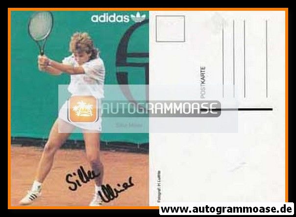 Autogramm Tennis | Silke MEIER | 1990er (Adidas) 1