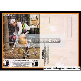Autogramm Radsport | Klaus-Peter THALER | 1970er (Adidas / Portas)