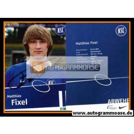Autogramm Fussball | Karlsruher SC II | 2009 | Matthias FIXEL