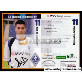 Autogramm Fussball | SV Waldhof Mannheim | 2005 | Alessandro DA SILVA