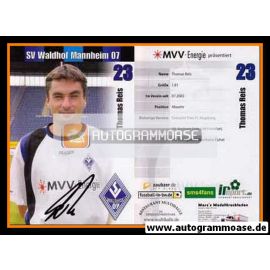 Autogramm Fussball | SV Waldhof Mannheim | 2005 | Thomas REIS