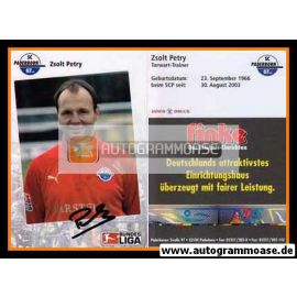 Autogramm Fussball | SC Paderborn 07 | 2006 | Zsolt PETRY