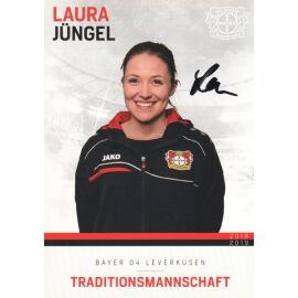 Autogramm Fussball | Bayer Leverkusen | 2018 TM | Laura JÜNGEL