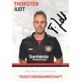Autogramm Fussball | Bayer Leverkusen | 2018 TM | Thorsten JUDT