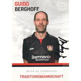 Autogramm Fussball | Bayer Leverkusen | 2018 TM | Guido BERGHOFF