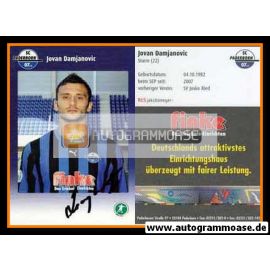 Autogramm Fussball | SC Paderborn 07 | 2008 | Jovan DAMJANOVIC