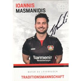 Autogramm Fussball | Bayer Leverkusen | 2018 TM | Ioannis MASMANIDIS