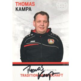 Autogramm Fussball | Bayer Leverkusen | 2018 TM | Thomas KAMPA