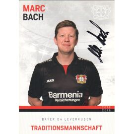 Autogramm Fussball | Bayer Leverkusen | 2018 TM | Marc BACH