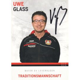 Autogramm Fussball | Bayer Leverkusen | 2018 TM | Uwe GLASS