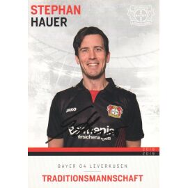 Autogramm Fussball | Bayer Leverkusen | 2018 TM | Stephan HAUER