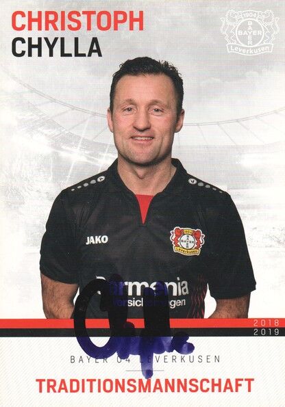 Autogramm Fussball | Bayer Leverkusen | 2018 TM | Christoph CHYLLA