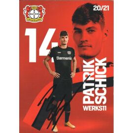Autogramm Fussball | Bayer Leverkusen | 2020 | Patrik SCHICK