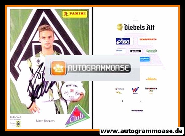 Autogramm Fussball | Borussia M&ouml;nchengladbach | 1994 | Marc BECKERS