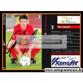 Autogramm Fussball | 1. FC Kaiserslautern | 2000 | Petr GABRIEL