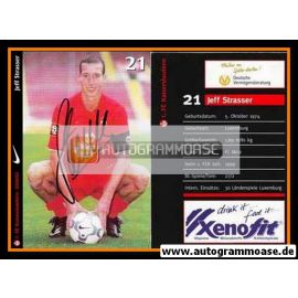 Autogramm Fussball | 1. FC Kaiserslautern | 2000 | Jeff STRASSER