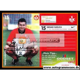 Autogramm Fussball | 1. FC Kaiserslautern | 2001 | Nenad BJELICA