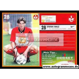 Autogramm Fussball | 1. FC Kaiserslautern | 2001 | Stefan MALZ
