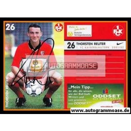 Autogramm Fussball | 1. FC Kaiserslautern | 2001 | Thorsten REUTER