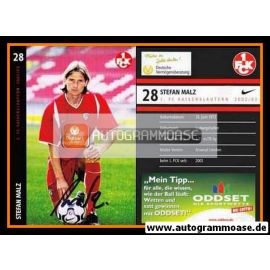 Autogramm Fussball | 1. FC Kaiserslautern | 2002 | Stefan MALZ