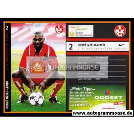 Autogramm Fussball | 1. FC Kaiserslautern | 2002 | Herve NZELO-LEMBI