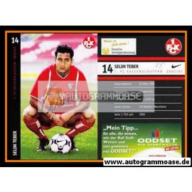 Autogramm Fussball | 1. FC Kaiserslautern | 2002 | Selim TEBER