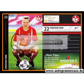 Autogramm Fussball | 1. FC Kaiserslautern | 2002 | Christian TIMM