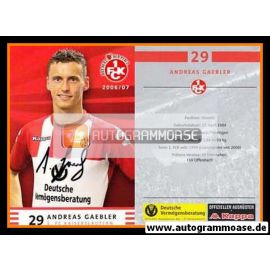 Autogramm Fussball | 1. FC Kaiserslautern | 2006 | Andreas GAEBLER