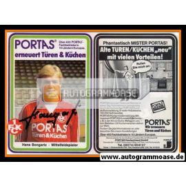 Autogramm Fussball | 1. FC Kaiserslautern | 1982 | Hans BONGARTZ