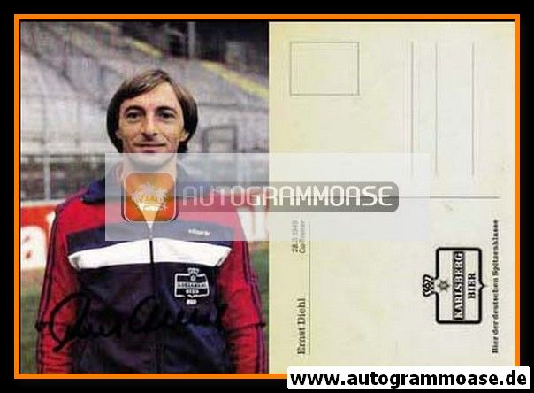 Autogramm Fussball | 1. FC Kaiserslautern | 1984 | Ernst DIEHL