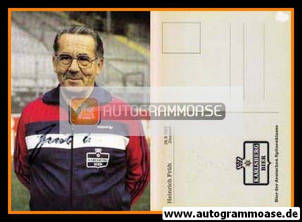 Autogramm Fussball | 1. FC Kaiserslautern | 1984 | Heinrich FRÜH