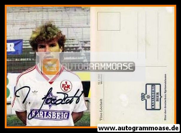 Autogramm Fussball | 1. FC Kaiserslautern | 1984 | Tino LÖCHELT