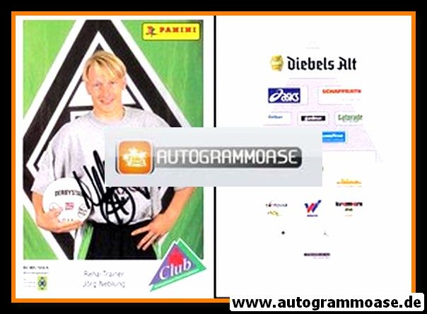 Autogramm Fussball | Borussia M&ouml;nchengladbach | 1994 | J&ouml;rg NEBLUNG