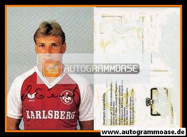 Autogramm Fussball | 1. FC Kaiserslautern | 1985 | Norbert EILENFELDT