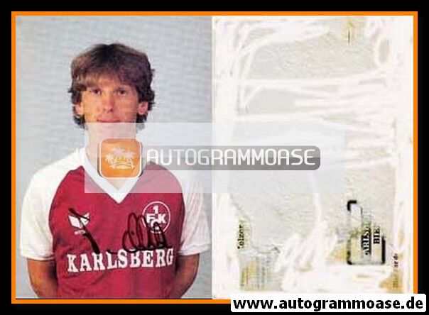 Autogramm Fussball | 1. FC Kaiserslautern | 1985 | Werner MELZER