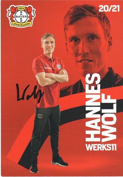 Autogramm Fussball | Bayer Leverkusen | 2020 | Hannes WOLF
