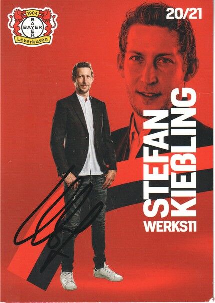 Autogramm Fussball | Bayer Leverkusen | 2020 | Stefan KIESSLING