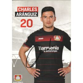 Autogramm Fussball | Bayer Leverkusen | 2016 | Charles ARANGUIZ