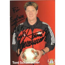 Autogramm Fussball | Bayer Leverkusen | 2002 | Harald SCHUMACHER