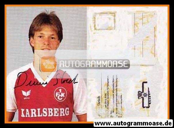 Autogramm Fussball | 1. FC Kaiserslautern | 1985 | Denni STRICH
