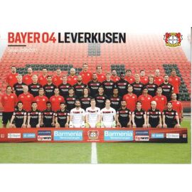 Mannschaftskarte Fussball | Bayer Leverkusen | 2016