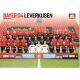 Mannschaftskarte Fussball | Bayer Leverkusen | 2016
