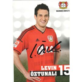 Autogramm Fussball | Bayer Leverkusen | 2014 | Levin ÖZTUNALI