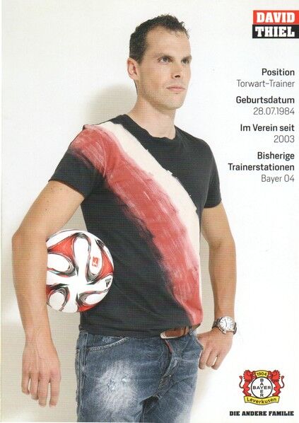 Autogramm Fussball | Bayer Leverkusen | 2014 | David THIEL