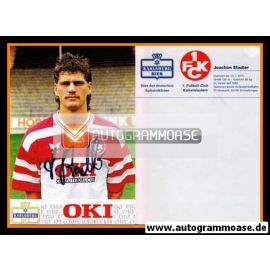 Autogramm Fussball | 1. FC Kaiserslautern | 1989 OKI | Joachim STADLER
